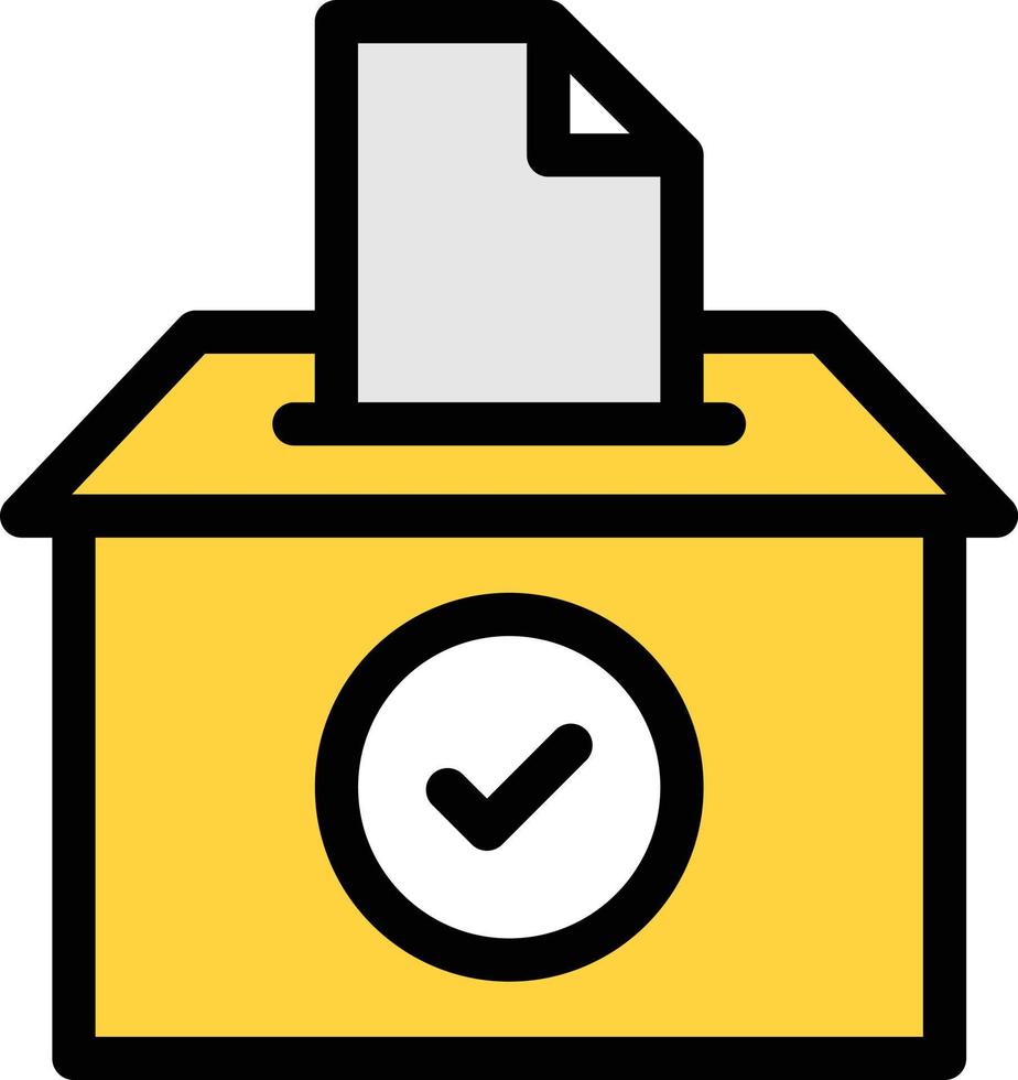 ballot vector illustration on a background.Premium quality symbols.vector icons for concept and graphic design.