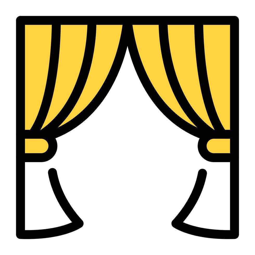 theater vector illustration on a background.Premium quality symbols.vector icons for concept and graphic design.