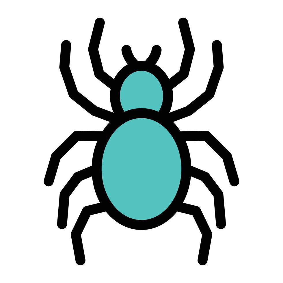 spider vector illustration on a background.Premium quality symbols.vector icons for concept and graphic design.