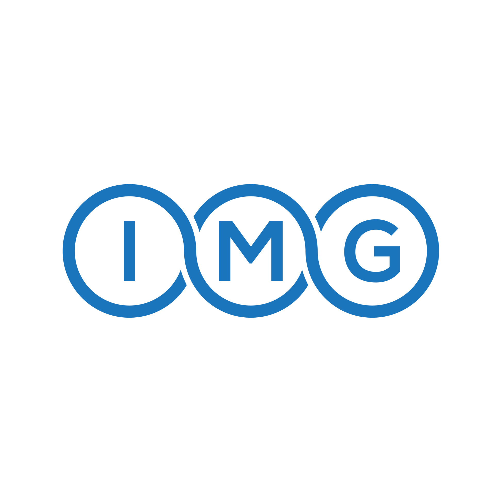 IMG Letter Logo Design On White Background IMG Creative Initials img-letter-logo-design-on-white-background-img-creative-initials