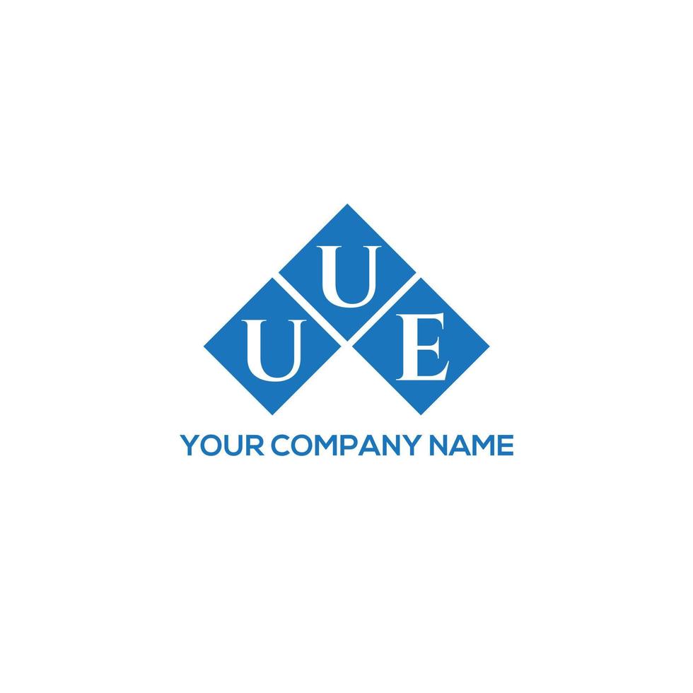 UUE letter logo design on white background. UUE creative initials letter logo concept. UUE letter design. vector