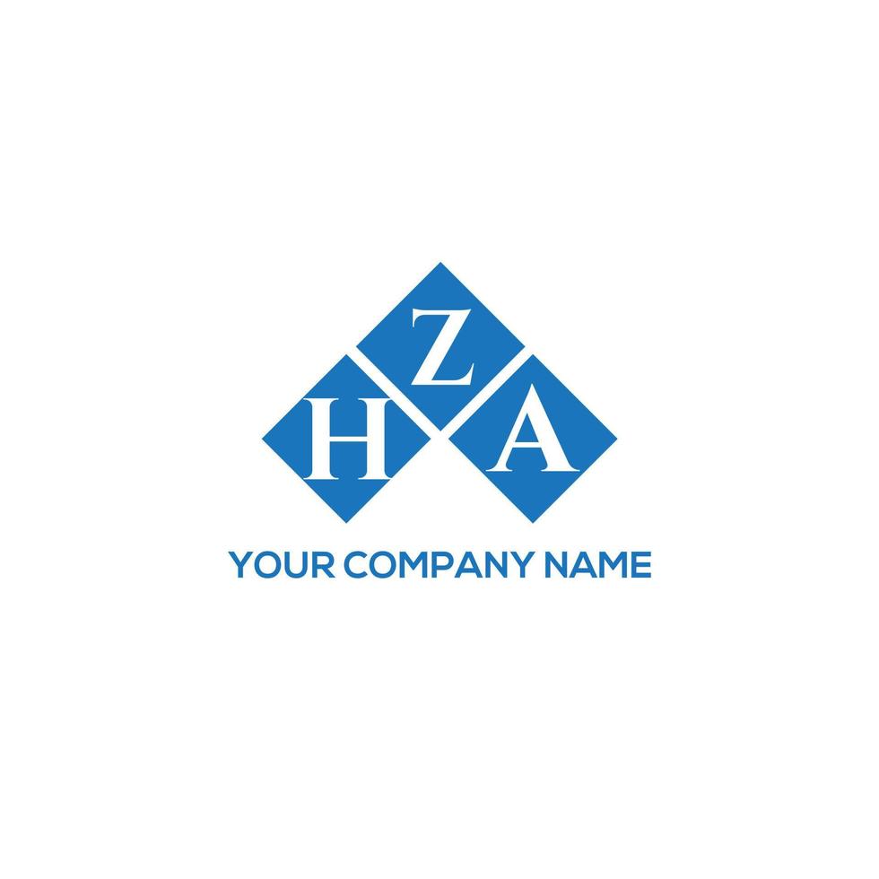 ZHA letter logo design on WHITE background. ZHA creative initials letter logo concept. ZHA letter design. vector