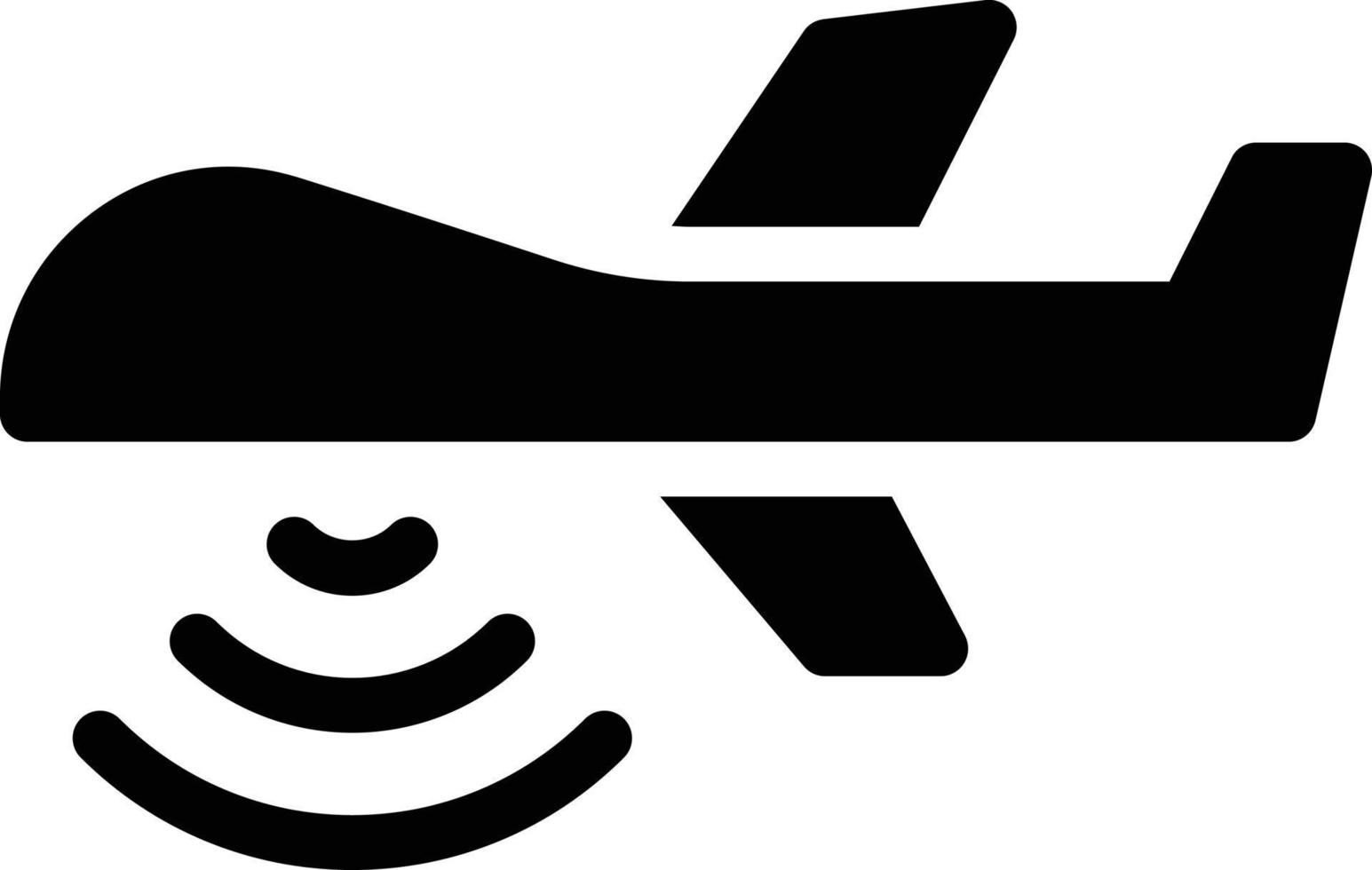 airplane signal vector illustration on a background.Premium quality symbols.vector icons for concept and graphic design.