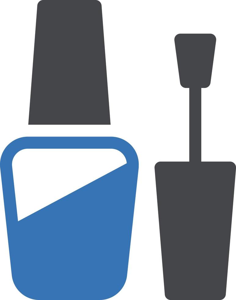 nail polish vector illustration on a background.Premium quality symbols.vector icons for concept and graphic design.