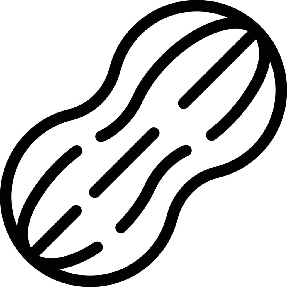 peanut vector illustration on a background.Premium quality symbols.vector icons for concept and graphic design.