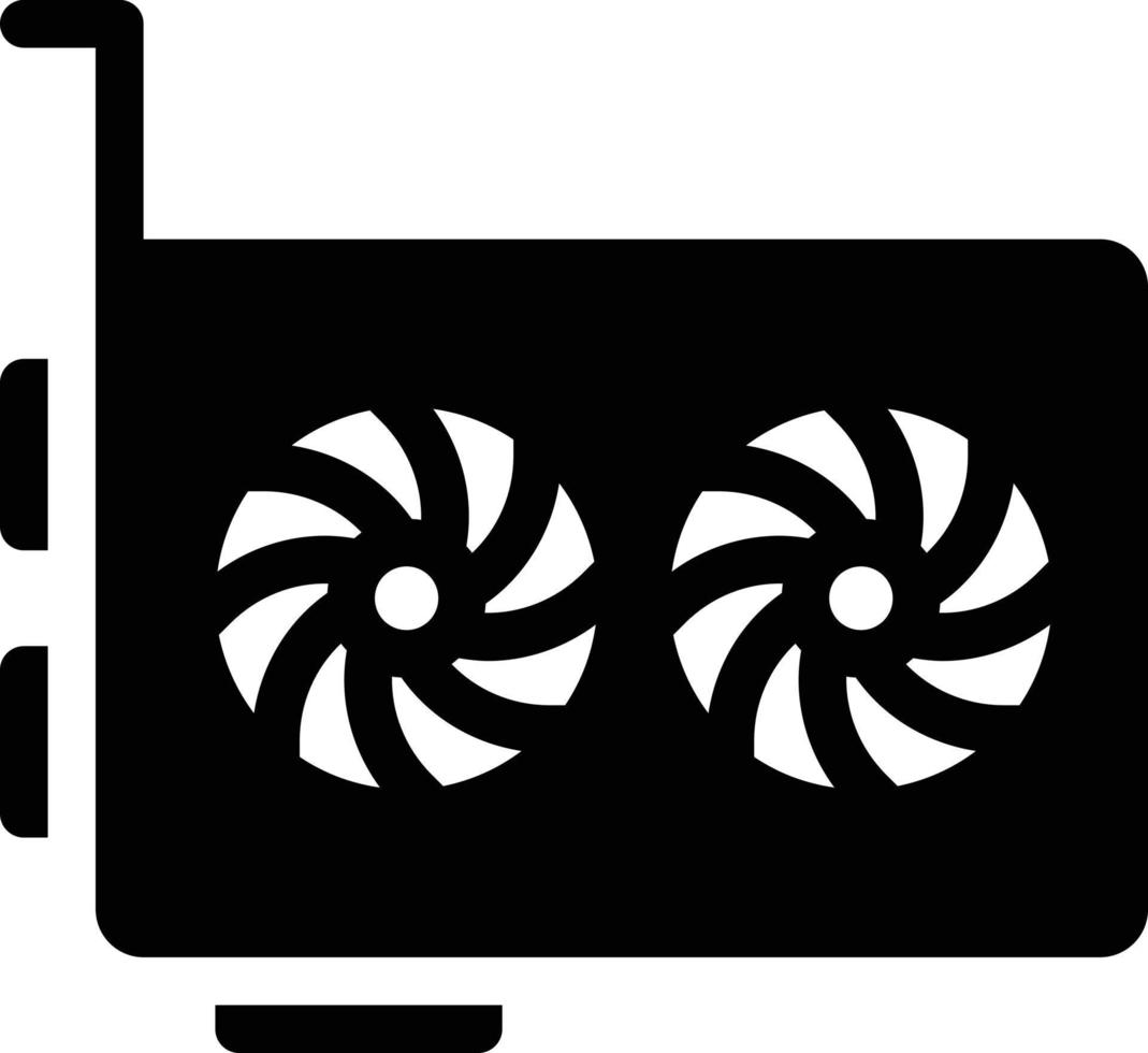 gpu vector illustration on a background.Premium quality symbols. vector icons for concept and graphic design.