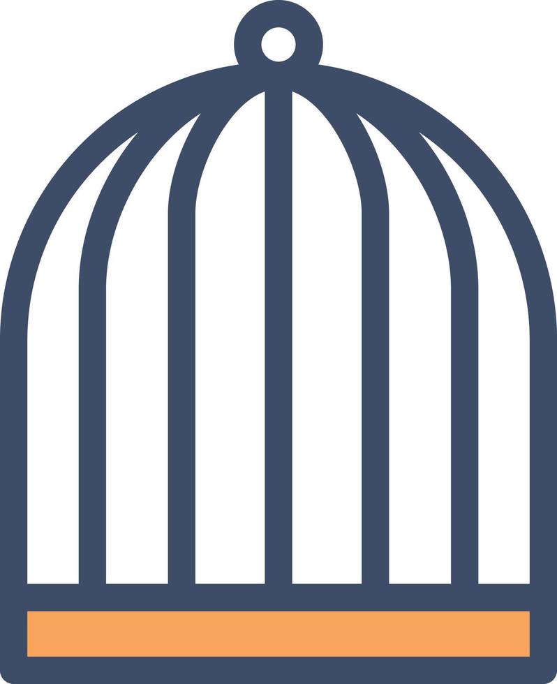 cage vector illustration on a background.Premium quality symbols.vector icons for concept and graphic design.