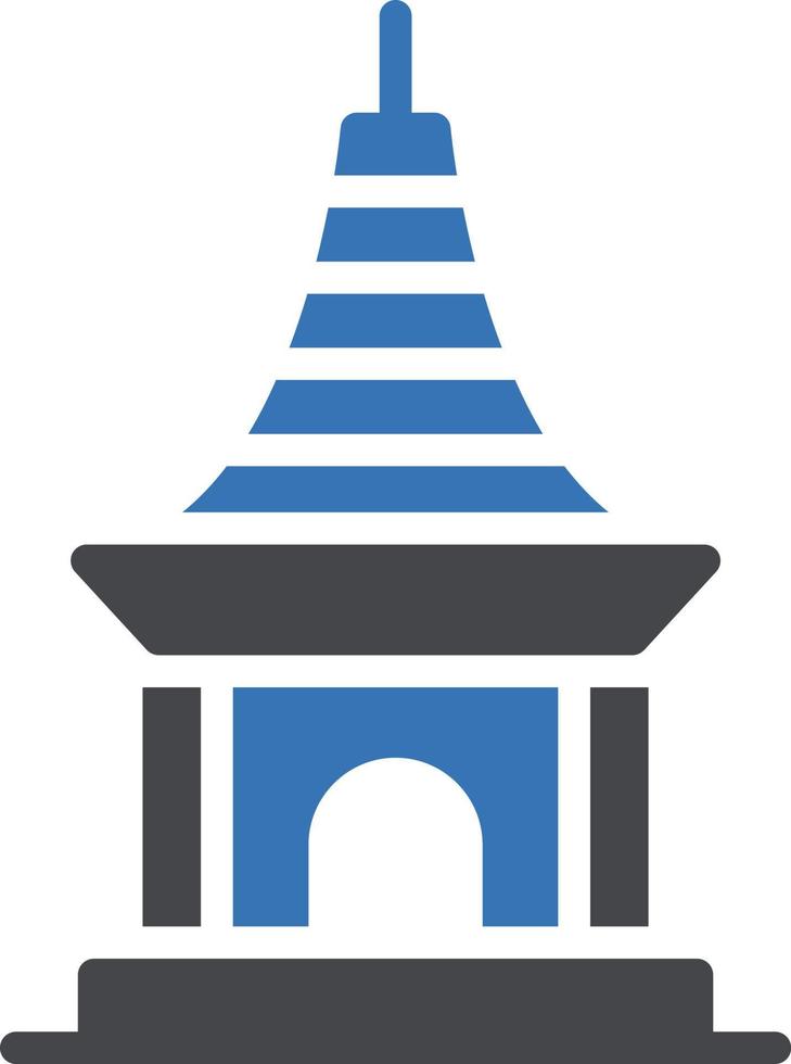 monument vector illustration on a background.Premium quality symbols.vector icons for concept and graphic design.