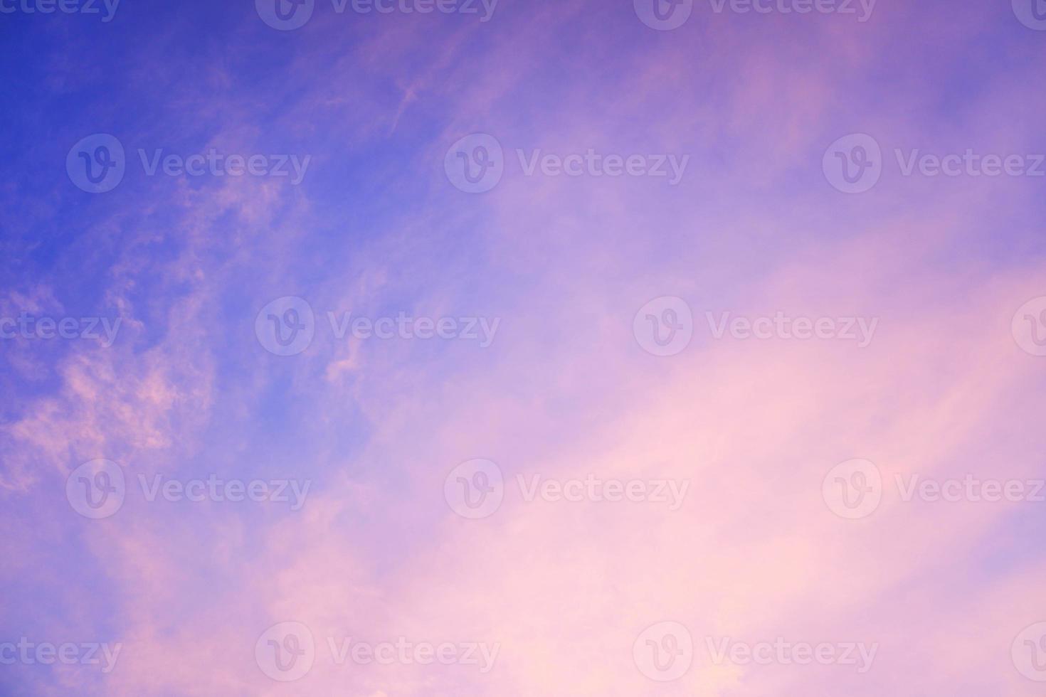 The beautiful sky with the colorful rainbow. Sky background. photo