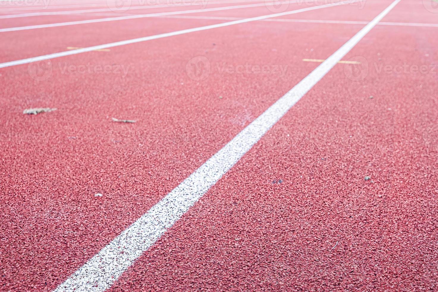 Athletics running tracks lines photo