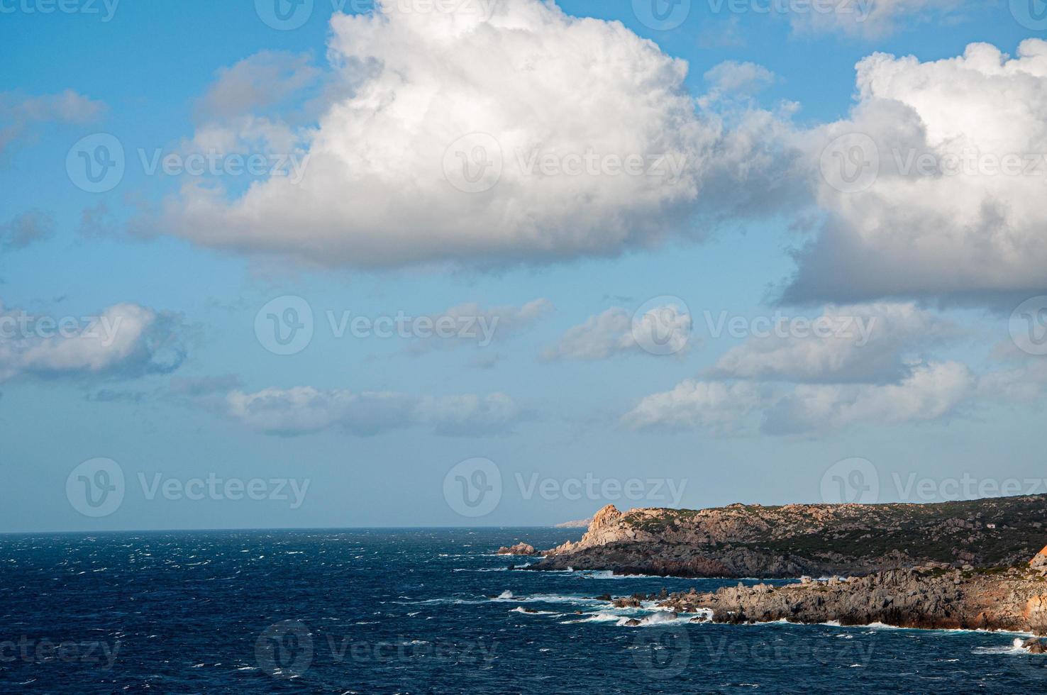 coast, cliff and sea photo