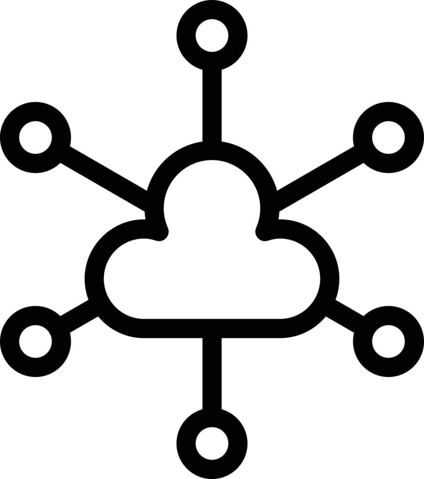 cloud network vector illustration on a background.Premium quality symbols.vector icons for concept and graphic design.