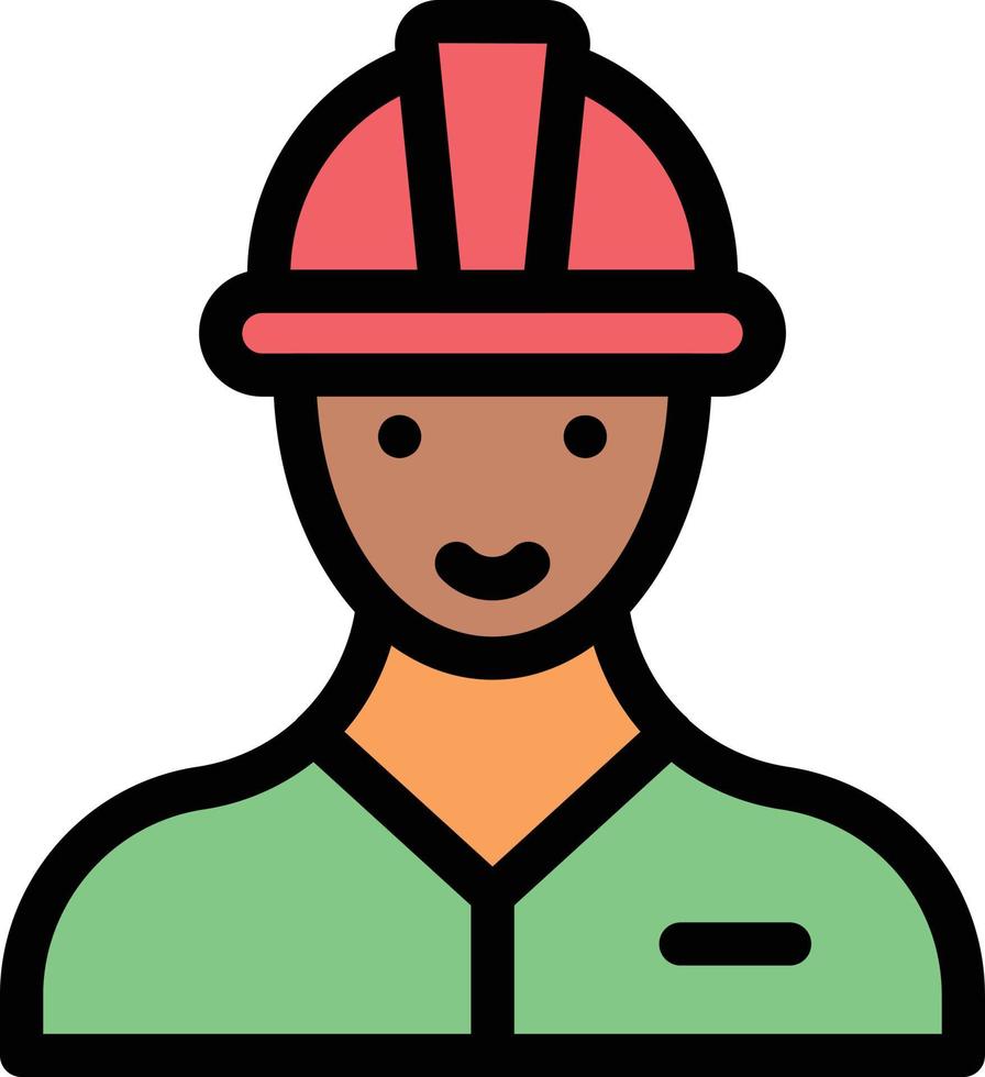 worker vector illustration on a background.Premium quality symbols.vector icons for concept and graphic design.