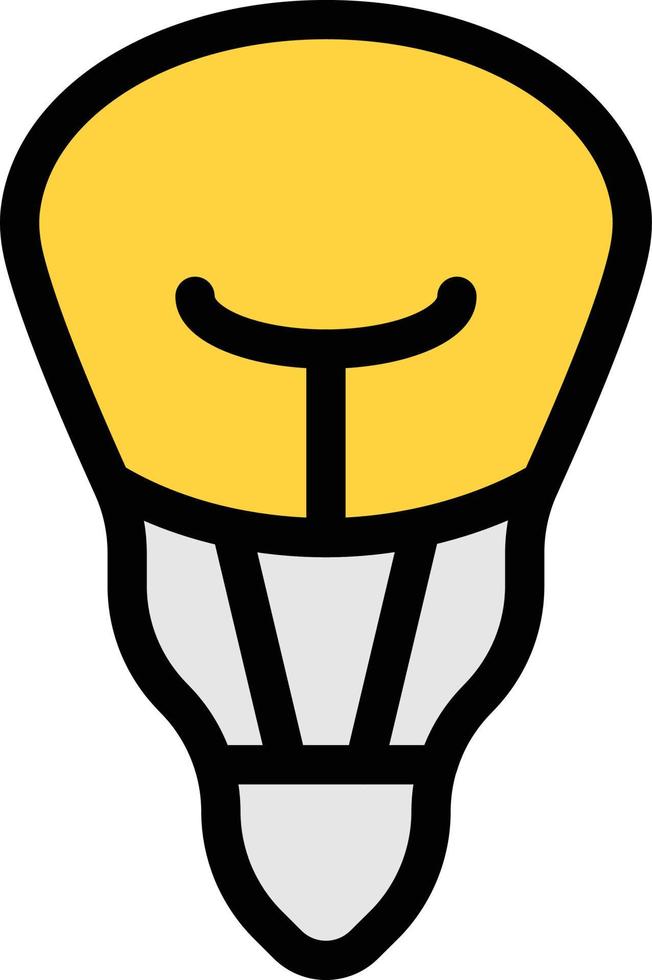 led bulb vector illustration on a background.Premium quality symbols.vector icons for concept and graphic design.