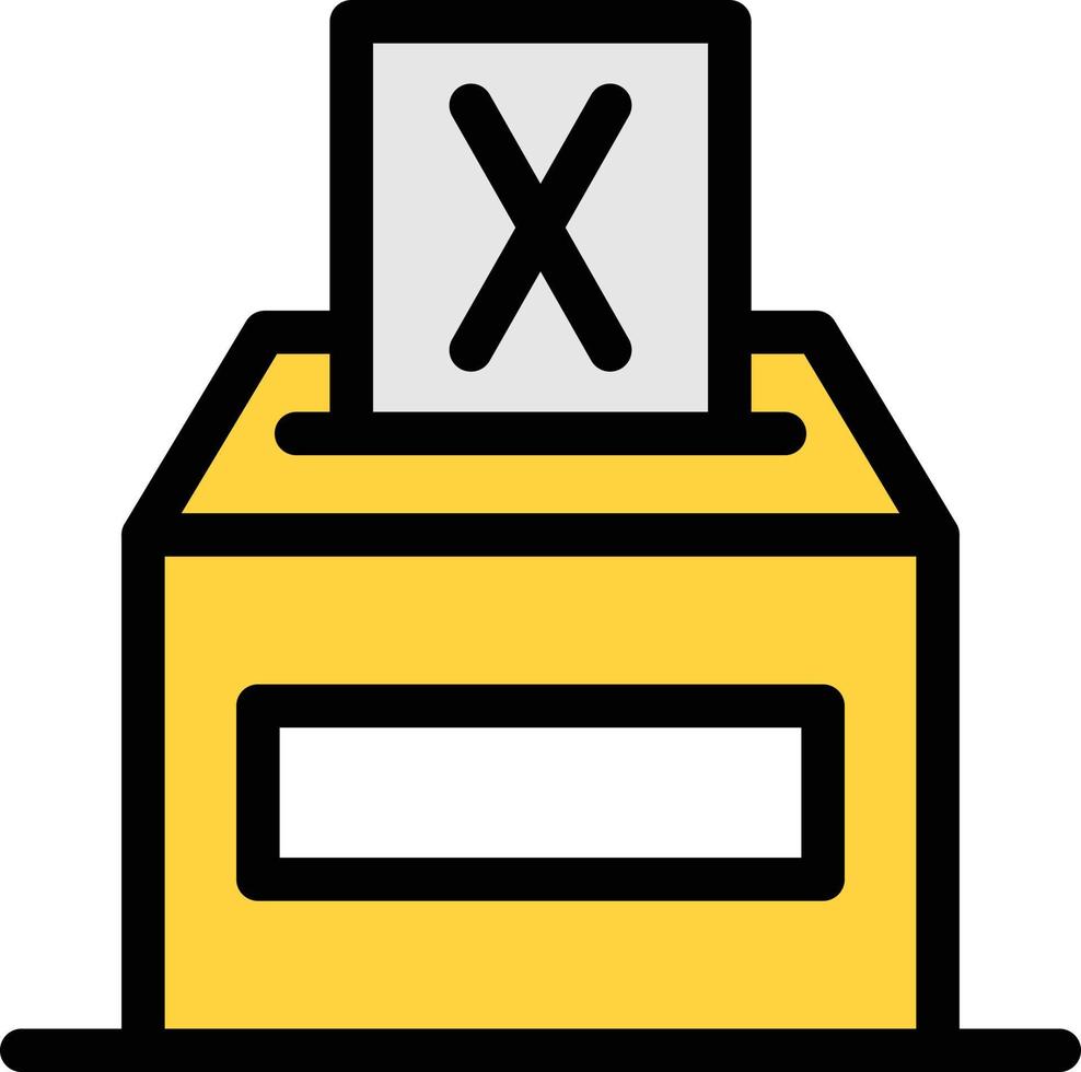 ballot vector illustration on a background.Premium quality symbols.vector icons for concept and graphic design.