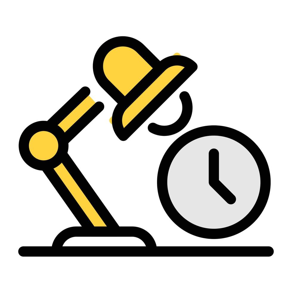 working time vector illustration on a background.Premium quality symbols.vector icons for concept and graphic design.