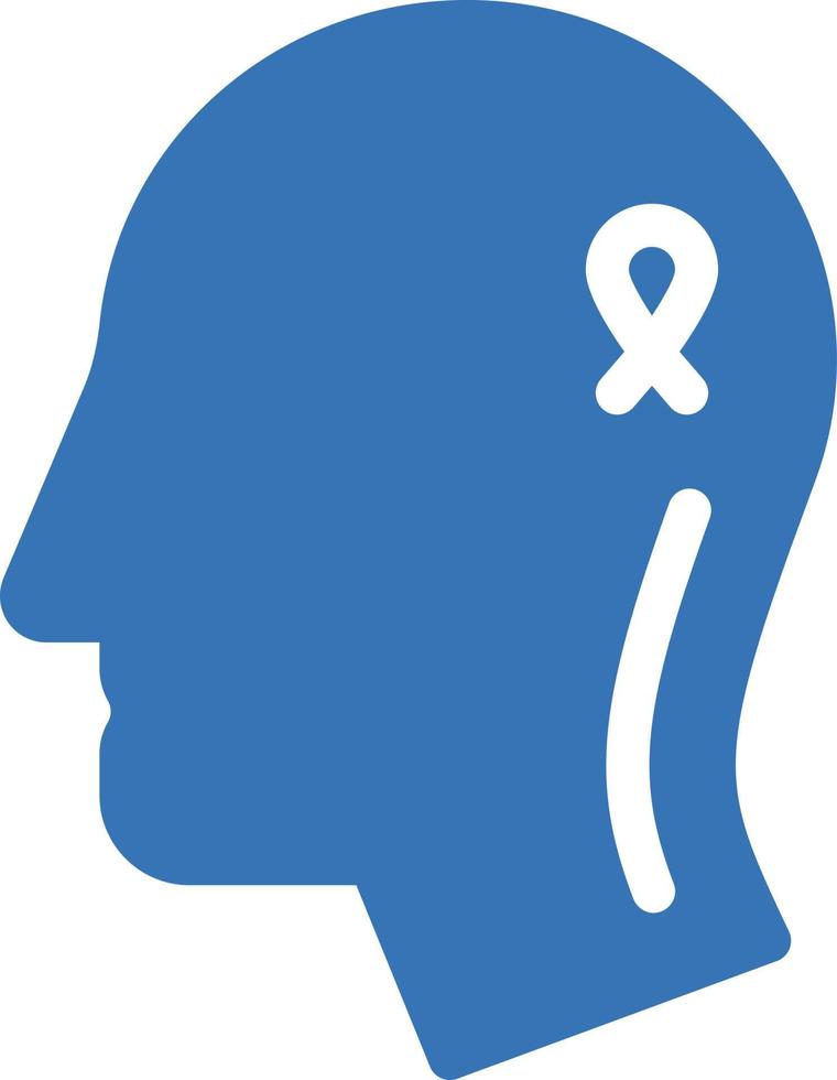 brain cancer vector illustration on a background.Premium quality symbols.vector icons for concept and graphic design.