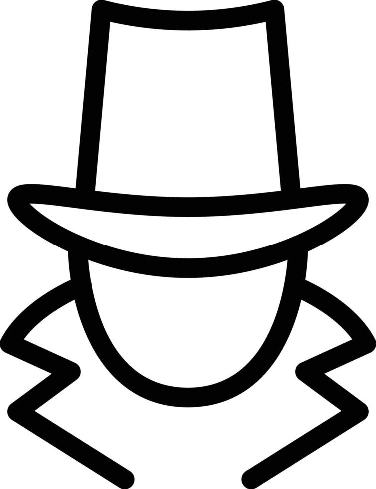 detective vector illustration on a background.Premium quality symbols.vector icons for concept and graphic design.
