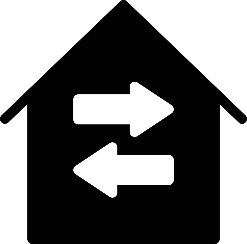 ilustración vectorial de aislamiento del hogar en un fondo. símbolos de calidad premium. iconos vectoriales para concepto y diseño gráfico. vector