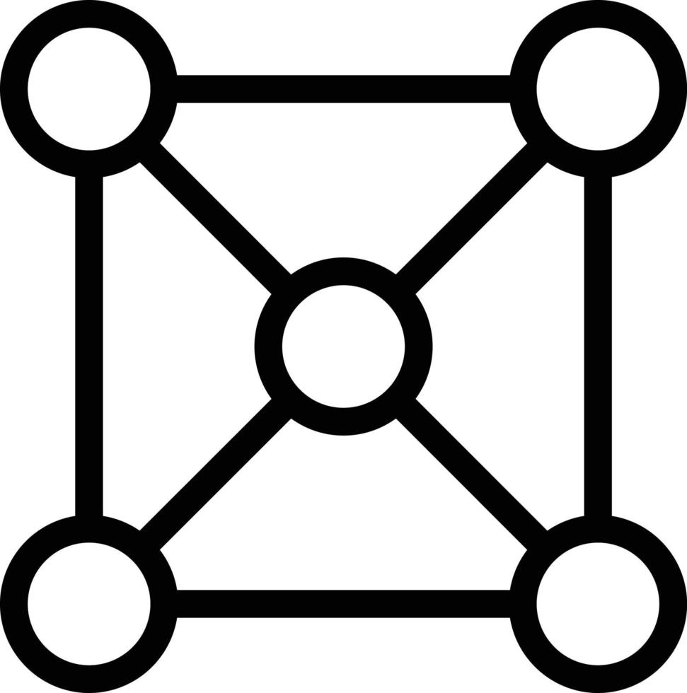 ilustración vectorial de blockchain en un fondo. símbolos de calidad premium. iconos vectoriales para concepto y diseño gráfico. vector