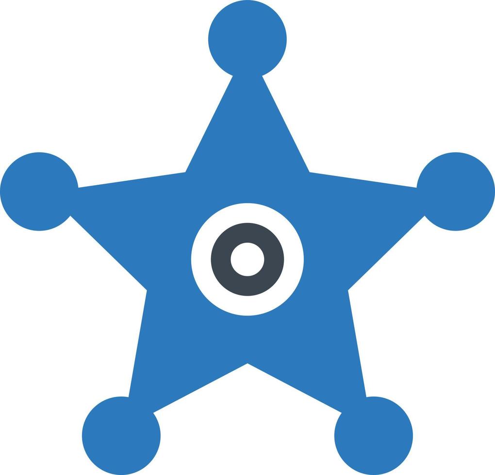 ilustración de vector de insignia de estrella en un fondo. símbolos de calidad premium. iconos vectoriales para concepto y diseño gráfico.