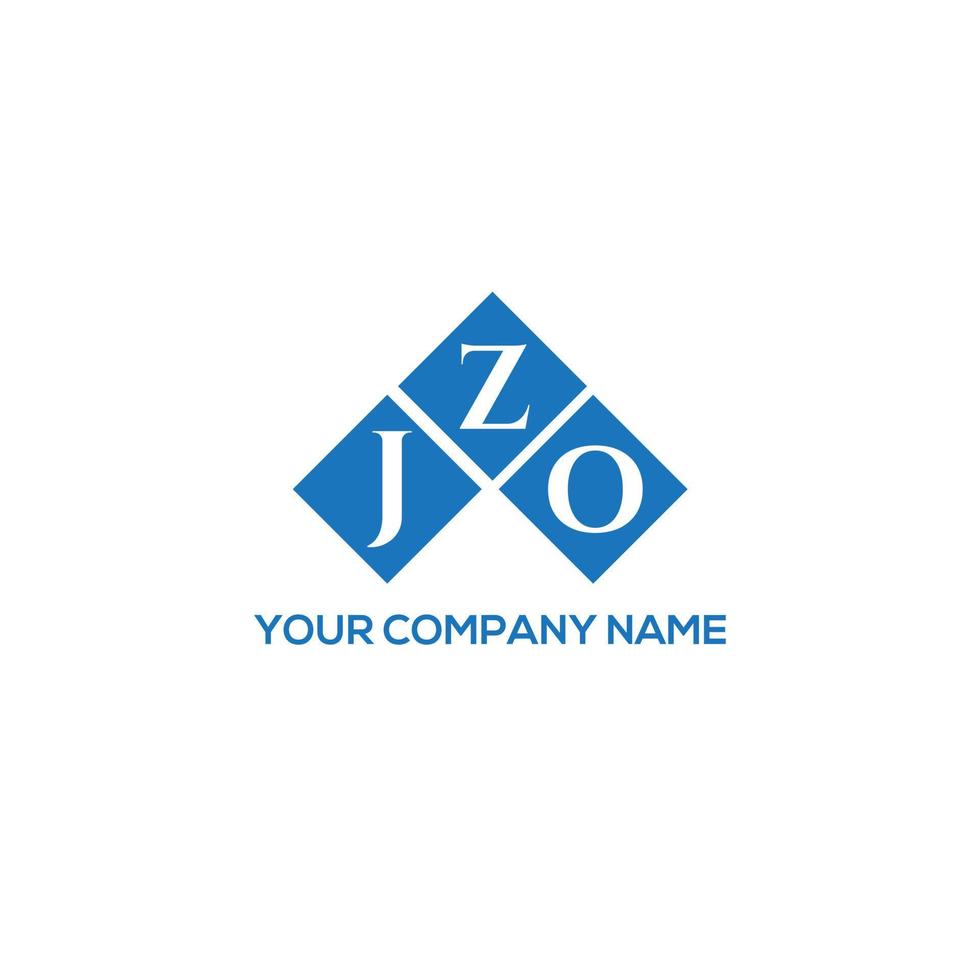 JZO letter design.JZO letter logo design on white background. JZO creative initials letter logo concept. JZO letter design. vector