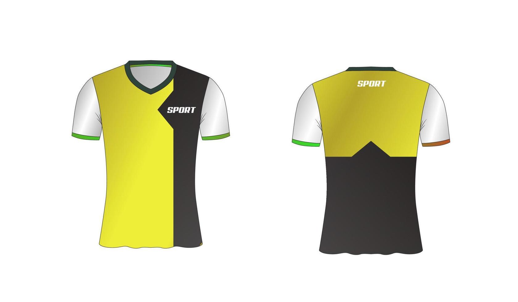 jersey es un diseño de camiseta deportiva mala para el equipo de fútbol, baloncesto y voleibol vector