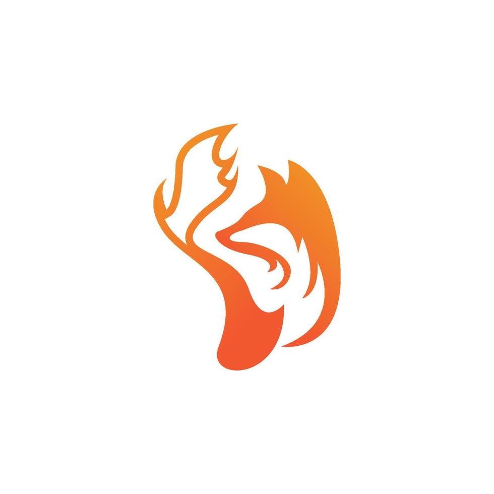 Fox vector illustration icon and symbol