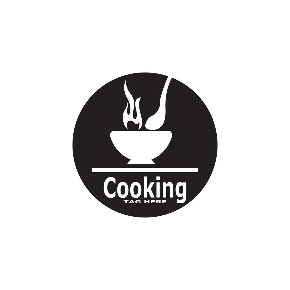 Cooking icon and symbol vector template