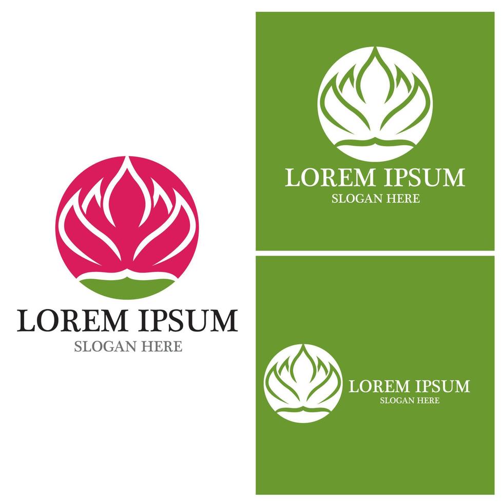 Beauty Vector lotus icon