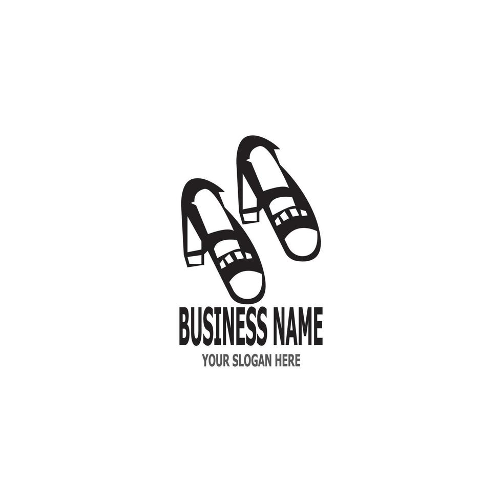 Shoes icon and symbol vector template