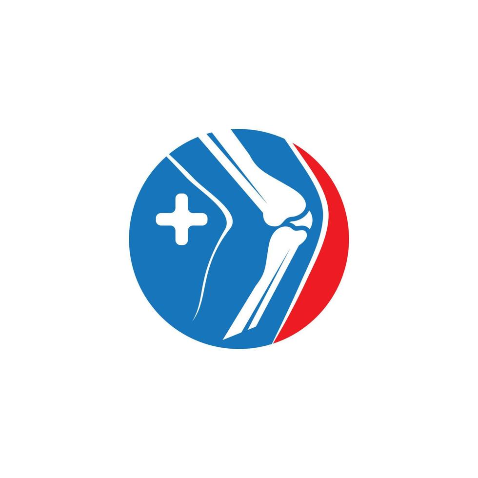 Bone health logo vector illustration