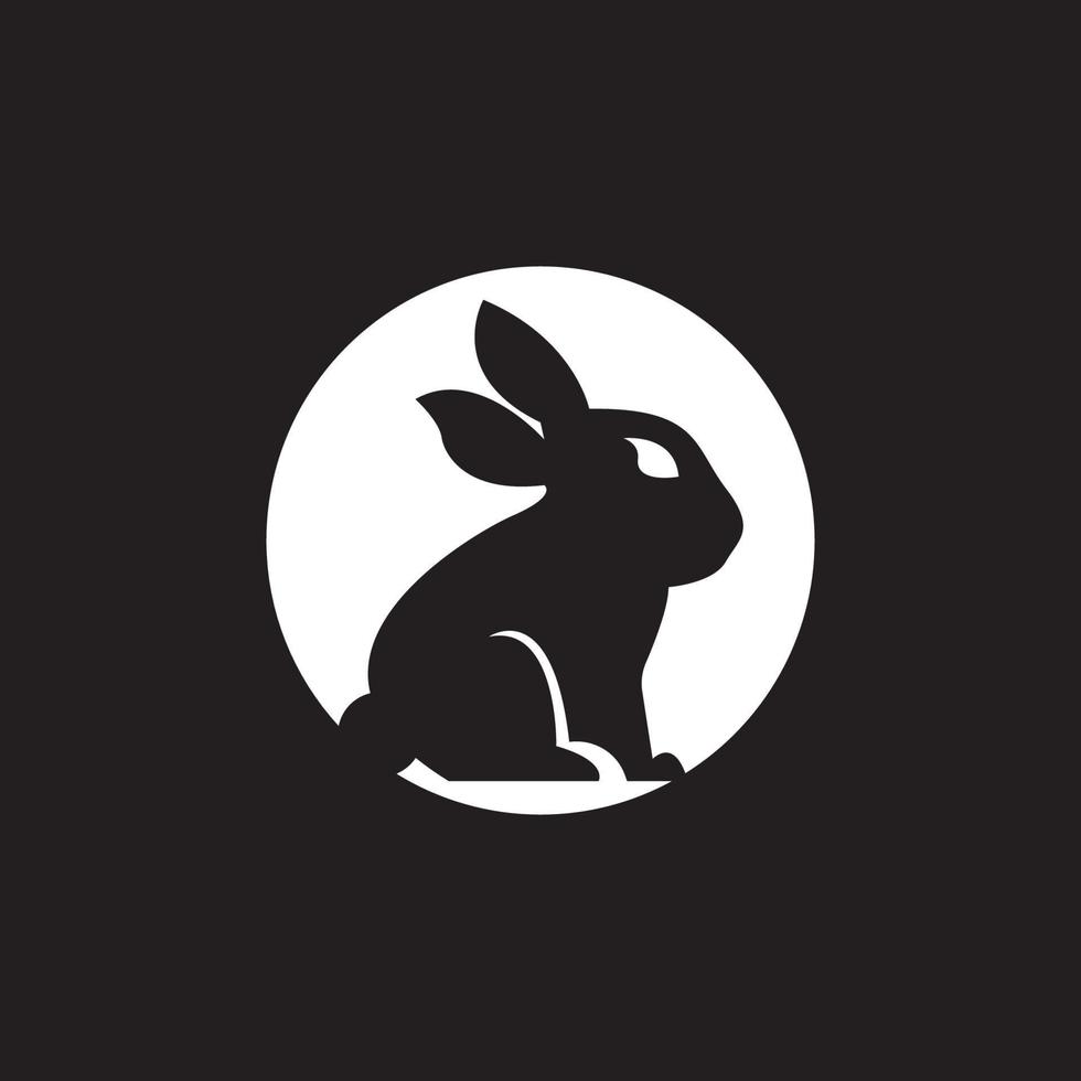 Rabbit vector icon illustration design