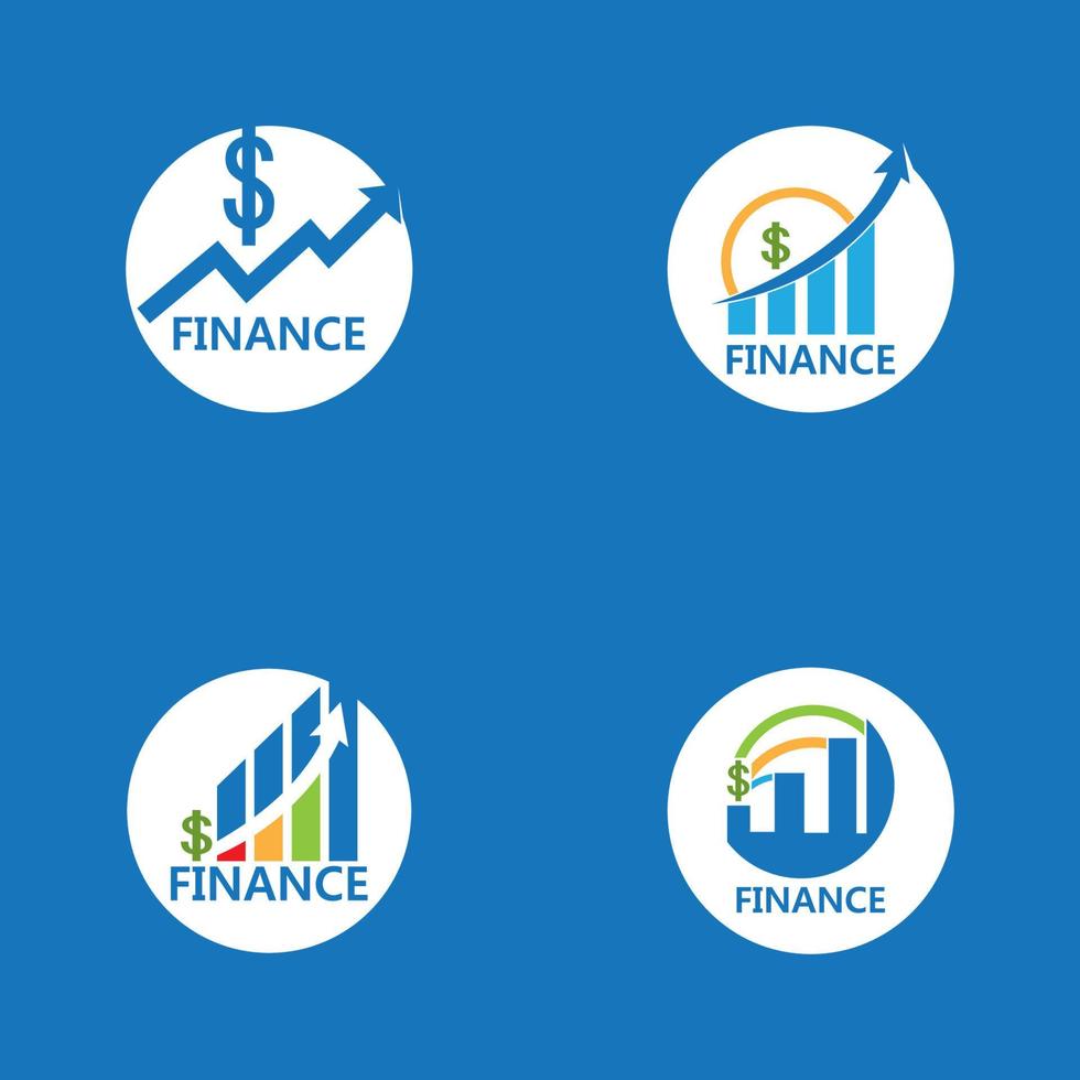 Business Finance Logo template vector