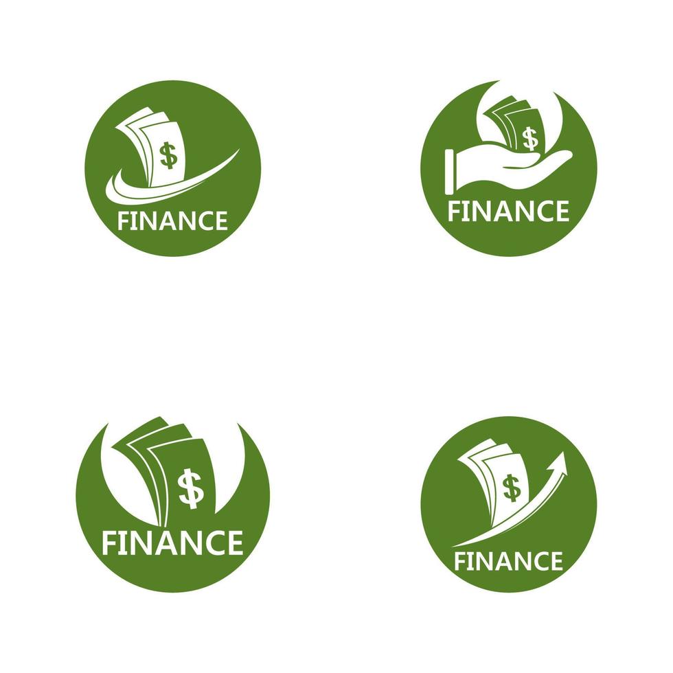 Business Finance Logo template illustration vector