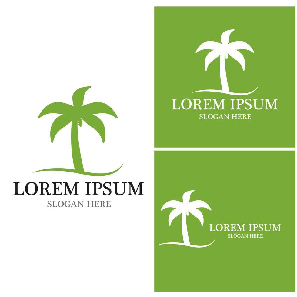 Tree icon and symbol vector template