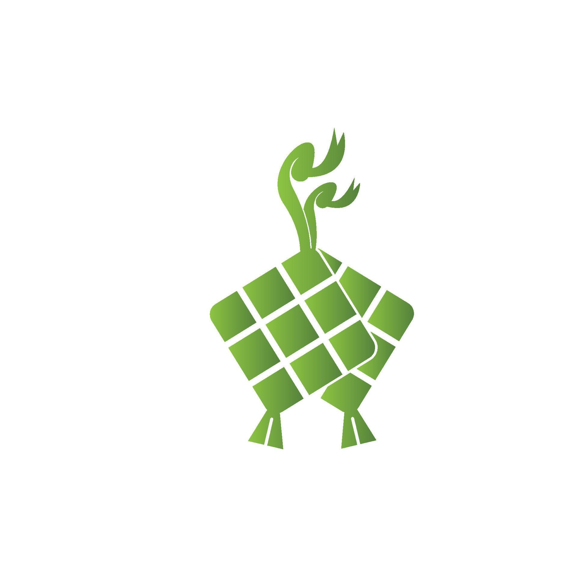 Ketupat lebaran idul fitri logo vector template 7265488 Vector Art at