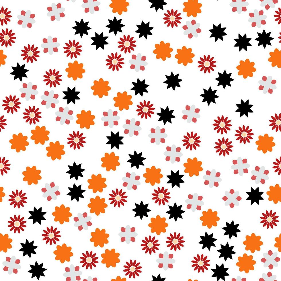 patrón geométrico colorido transparente. Fondo abstracto vectorial con diferentes formas. vector