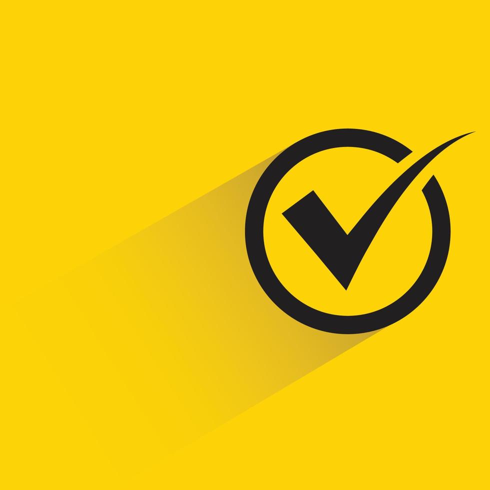 check mark icon vector