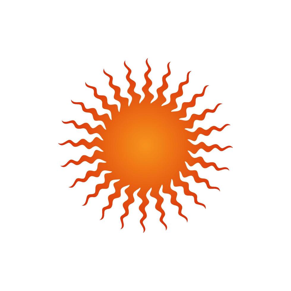 Sun Vector Icon