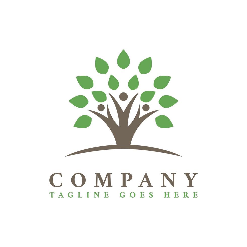 Health Care People Tree Community Logo vector
