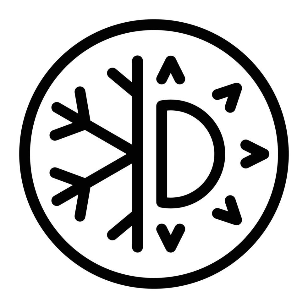 ilustración de vector de copo de nieve en un fondo. símbolos de calidad premium. iconos vectoriales para concepto y diseño gráfico.