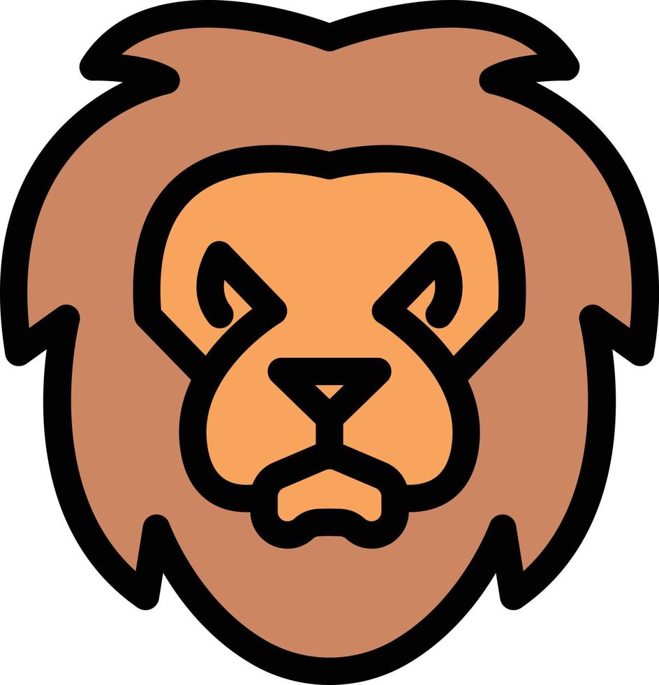 lion vector illustration on a background.Premium quality symbols.vector icons for concept and graphic design.