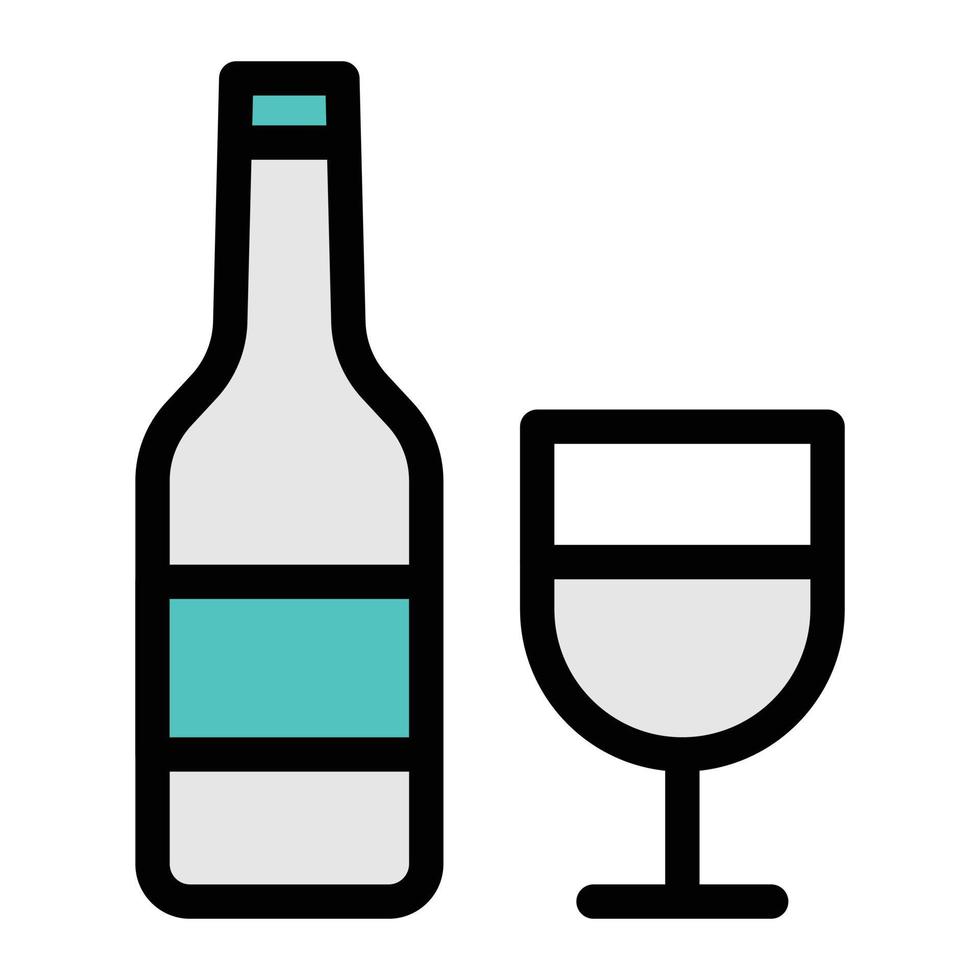 wine vector illustration on a background.Premium quality symbols.vector icons for concept and graphic design.