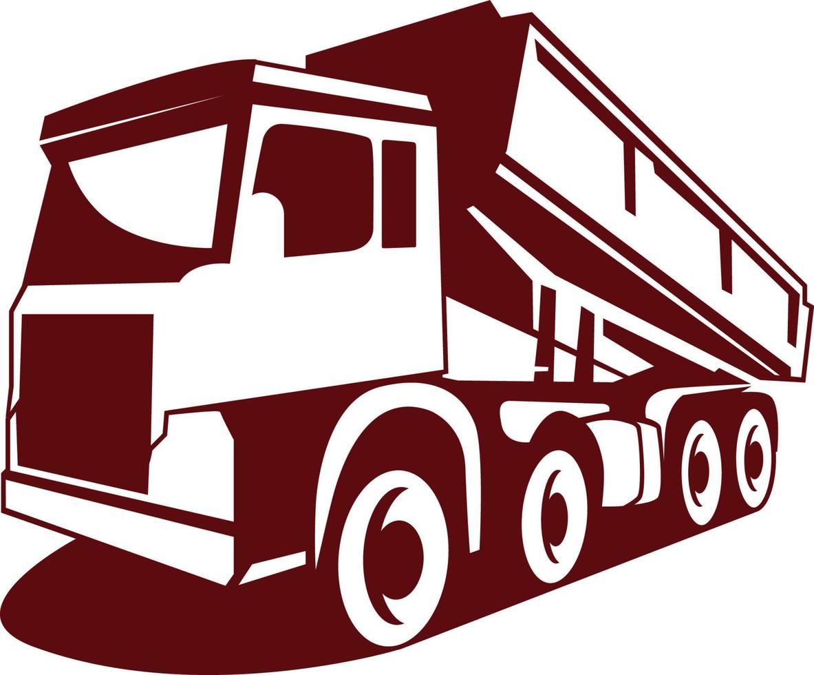 truck logo illustration vector