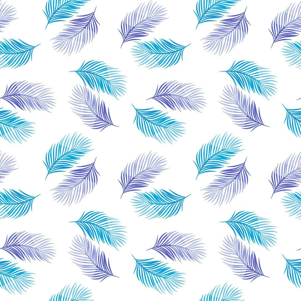 seamless background with leaf pattern vector