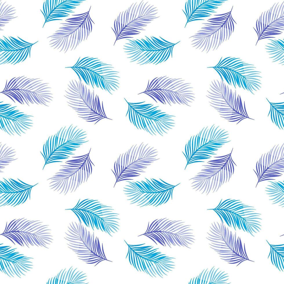 seamless background with leaf pattern vector