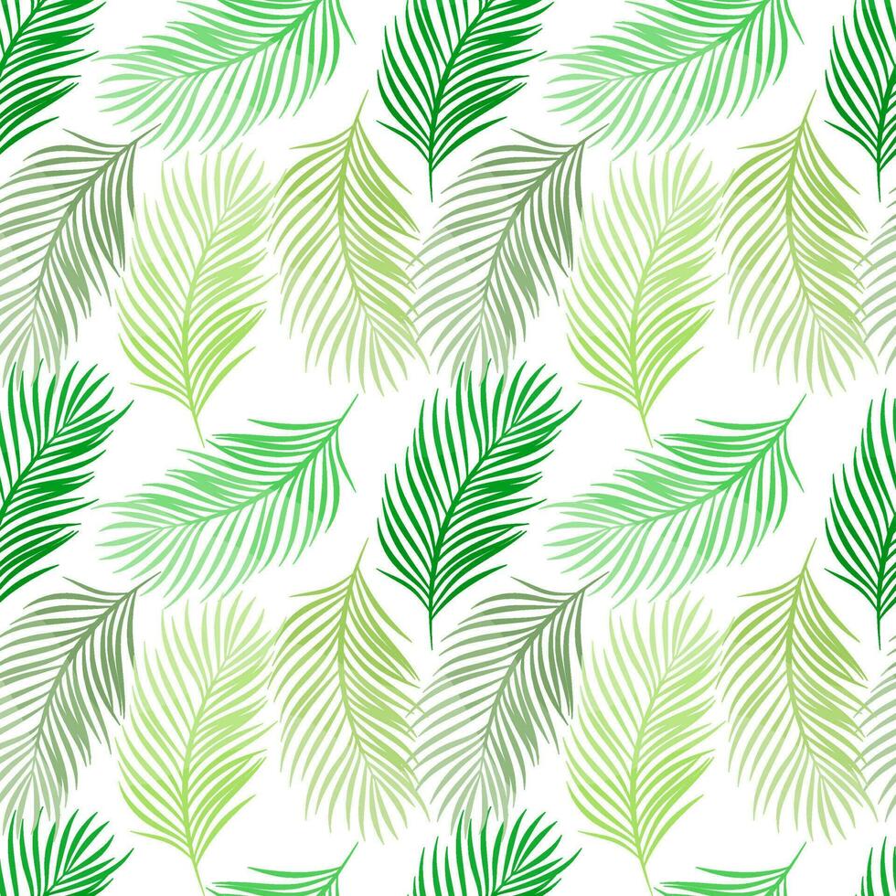seamless background with leaf pattern vector