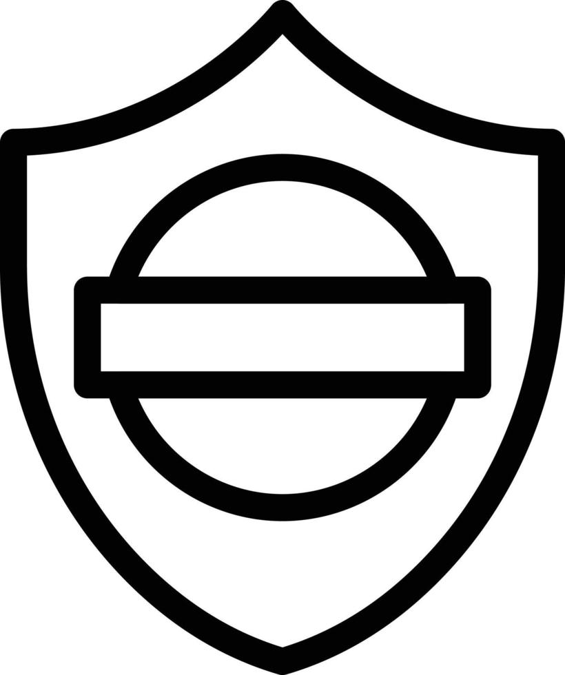 escudo ilustración vectorial sellada en un fondo. símbolos de calidad premium. iconos vectoriales para concepto y diseño gráfico. vector