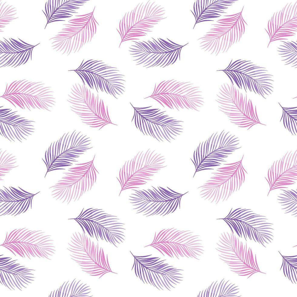 seamless background with leaf pattern vector